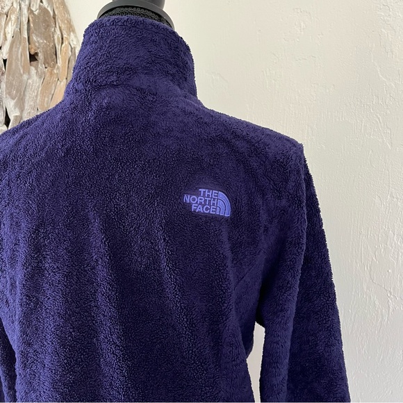 North Face Fleece Jacket S Purple Osito Soft Sherpa High Deep Pile - Picture 14 of 15